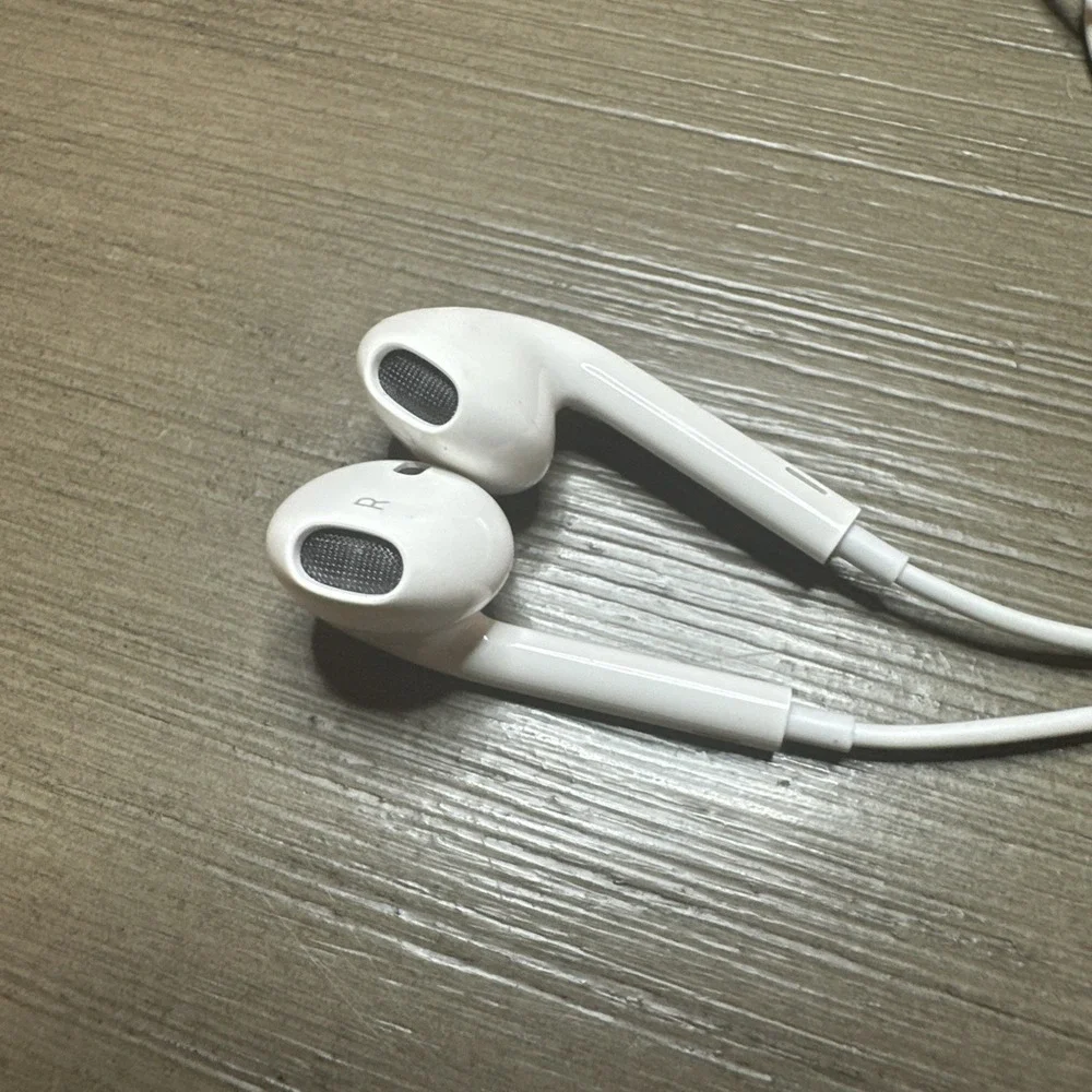 Apple Earpods OEM - iPhone 14 13 12 11 Lightning Cable Earbud Headphones Wired